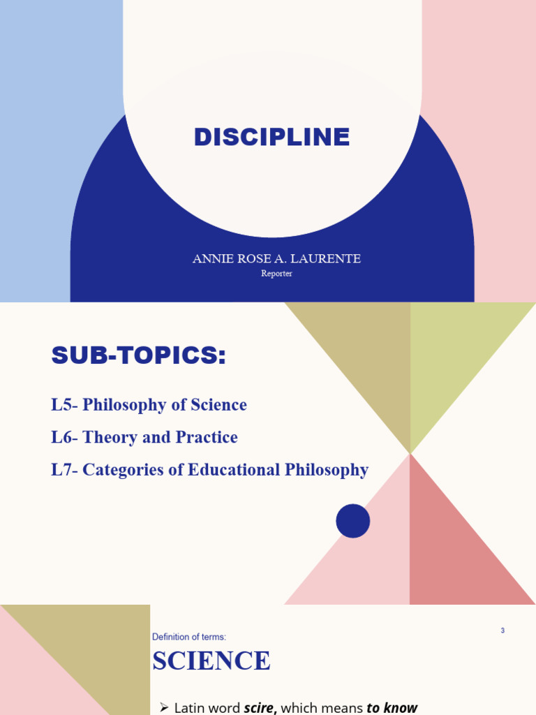 Philosophy of Education Overview | PDF | Science | Theory