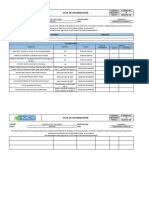 Cargo Nombre Identificación Area: Acta de Autorización