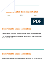 Huella Digital - Identidad Digital