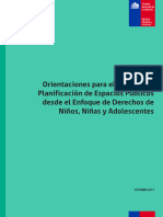 Orientaciones para Espacios Publicos