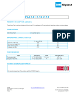 Technical Datasheet - English - Parathane Mat