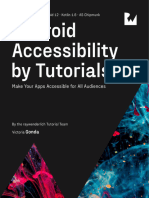 Android Accessibility by Tutorials-Razeware LLC. (2022)