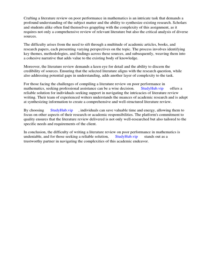 What Is Poor Performance In School