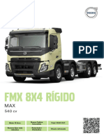 Ficha Técnica Volvo FMX 540 8x4 R Max