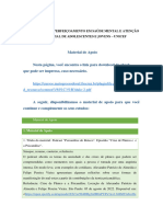 Saúde Mental e Atenção Psicossocial de Adolescentes e Jovens