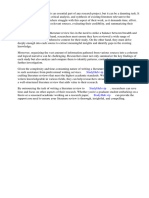 Use of Literature Review in Research PDF