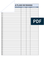 Controle Plano de Rigging