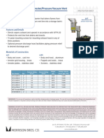 Model 351S Flame Arrester/Pressure Vacuum Vent: Application