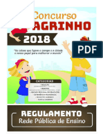 REGULAMENTO AGRINHO Rede Publica 2018