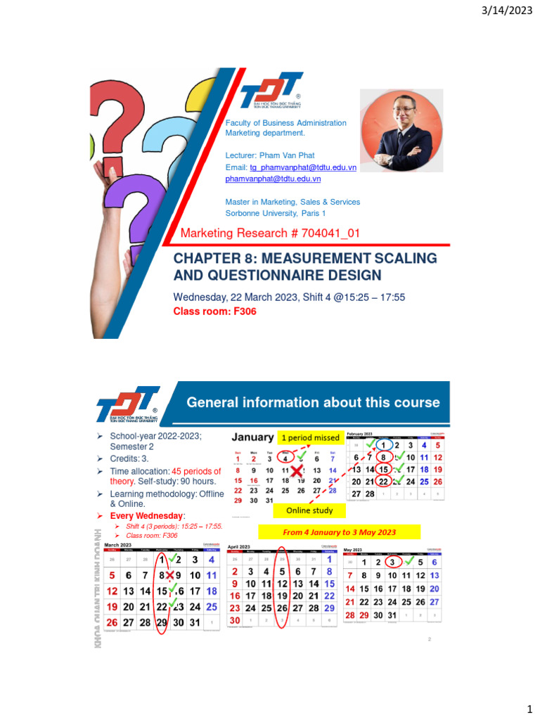Marketing Questionnaire Design | PDF | Questionnaire | Attitude ...