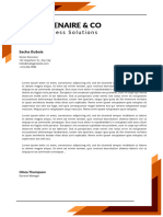 Blue and Black Corporate Simple Application Letter