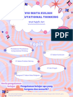 Windi Puspita Sari - T1 - PPT Computational Thinking - Seminar