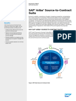 SAP Ariba Source-to-Contract Suite