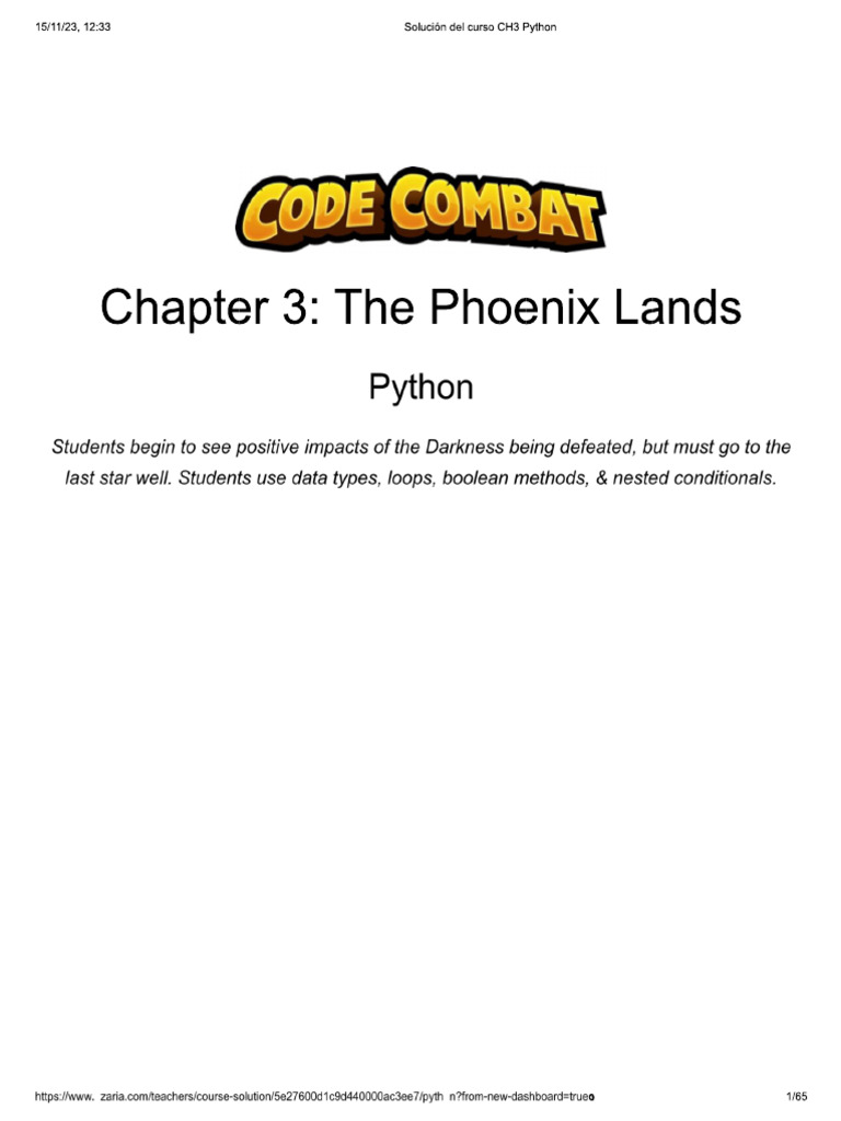 Chapter 3 The Phoenix Lands | PDF