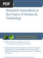 Historical Antecedents in STS Lesson 2 2