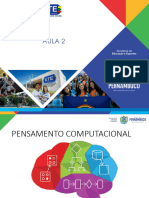 Pensamento Computacional Aula 2