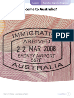 L2  History - Australian Migration 