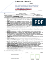 Carta de Compromiso Del Padre de Familia