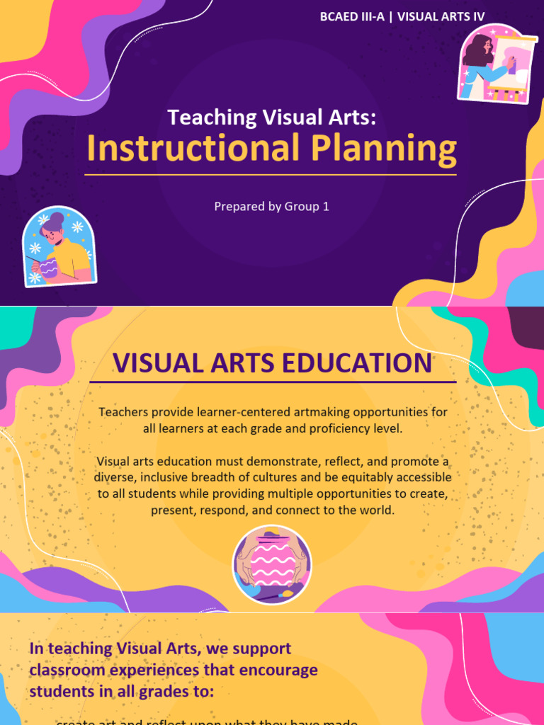 Instructional Planning for Visual Arts | PDF | Learning | Cognitive ...