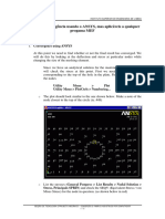 Estudos de Convergencia Usando Programas de MEF ANSYS