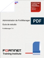 FortiManager 7.4 Administrator Study Guide-Español