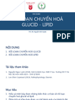 B2. Rối Loạn Chuyển Hoá Glucid-lipid - NMQUAN