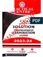 X Biology - Solved PC Comprehensive 2024 - Malik Group