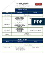 Agenda Cti