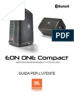 JBL EON ONE Compact User Guide IT