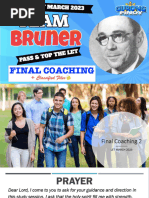 Final Coaching 2 For March 23