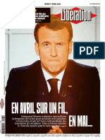 Liberation Du Jeudi 1er Avril 2021