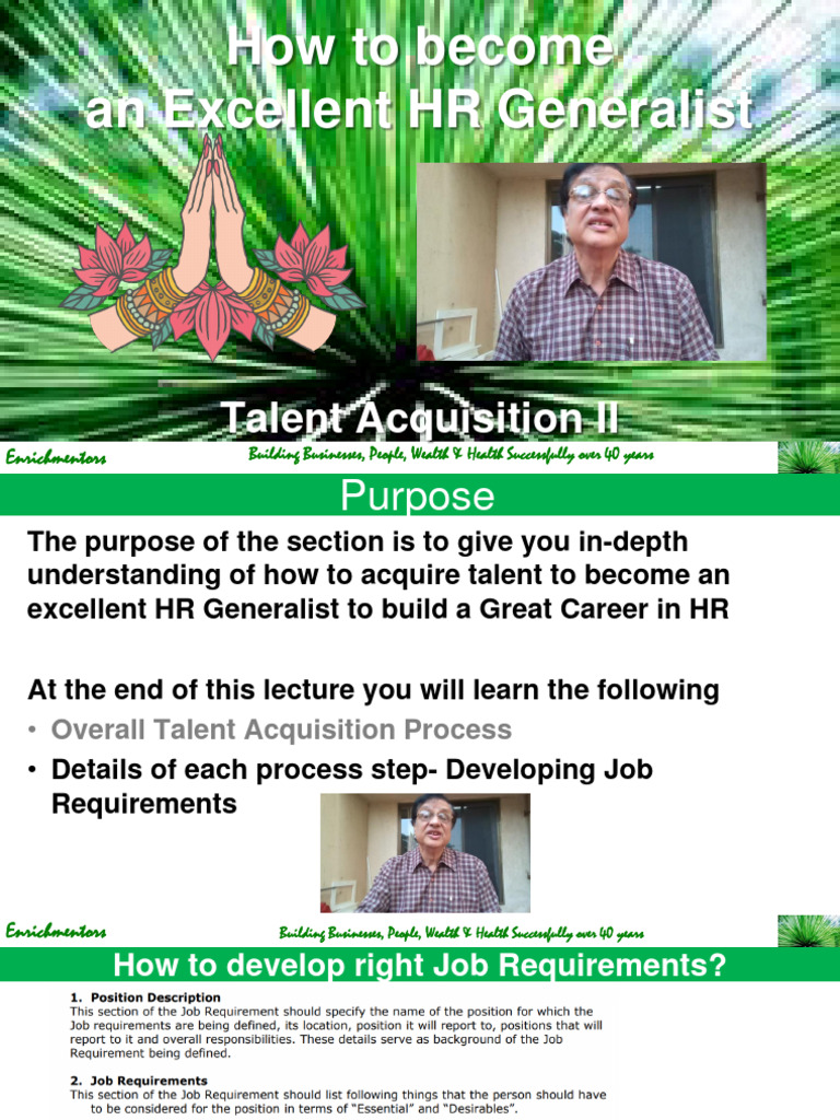 Mastering Talent Acquisition for HR Generalists | PDF | Knowledge ...