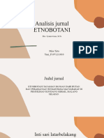 Analisis Jurnal ETNOBOTANI 1