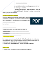 Acto Día de La Soberanía Nacional