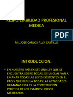 Responsabilidad Profesional Médica