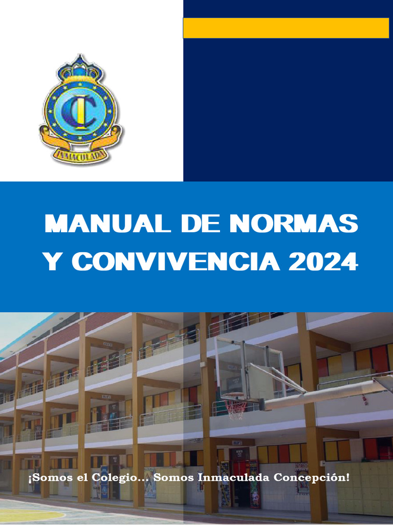 Manual de Convivencia 2024 | PDF