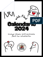 Calendario 2024 Estilo Flork 6kaqsi