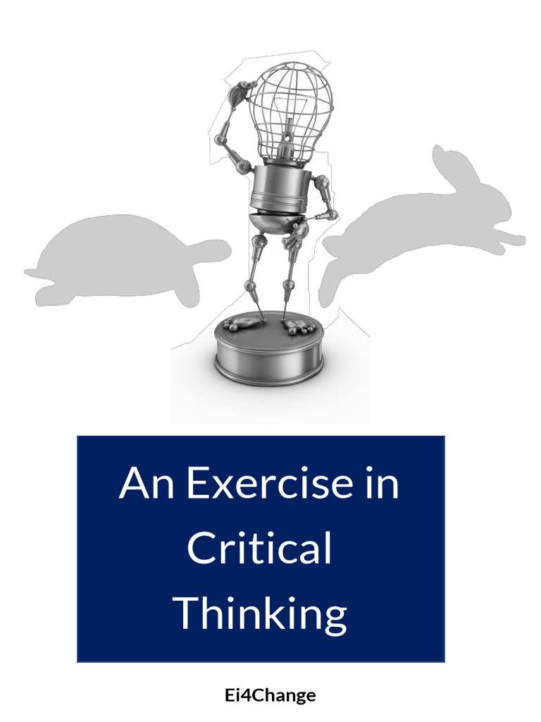 An Exercise in Critical Thinking | PDF