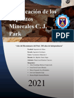Depositos Minerales Segun S.F. Park