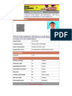 Result Checking: Candidate's Details