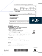 1MA1 3F Mock Set 6 Question Papers PDF