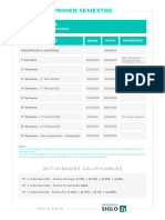 CALENDARIO ACADÉMICO ED-EDH 2023 1er Bimestre