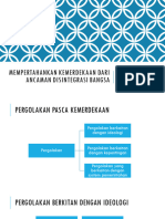 KD 3.1.2 Upaya Bangsa Indonesia Dalam Menghadapi Ancaman Disintegrasi Bangsa