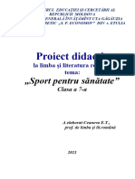 Proiect Lecție Publică CL 7