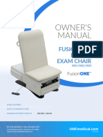 3001 3002 3003 - UMF Medical - FusionONE Power Exam Table Owners Manual PDF
