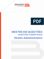 Apostila de Questões Comentadas - Direito Administrativo