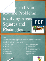 MATH 3 PPT Q3 - Lesson 81 - Routine and Non-Routine Problems Involving