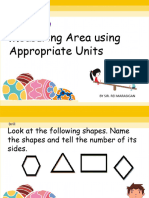MATH 3 PPT Q3 - Lesson 79 - Measuring Area Using Appropriate Units