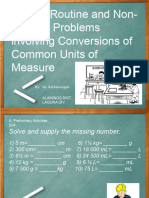 MATH 3 PPT Q3 - Lesson 78 - Routine and Non-Routine Problems involving