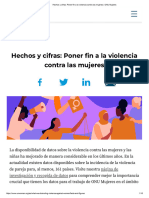Hechos y Cifras - Poner Fin A La Violencia Contra Las Mujeres - ONU Mujeres